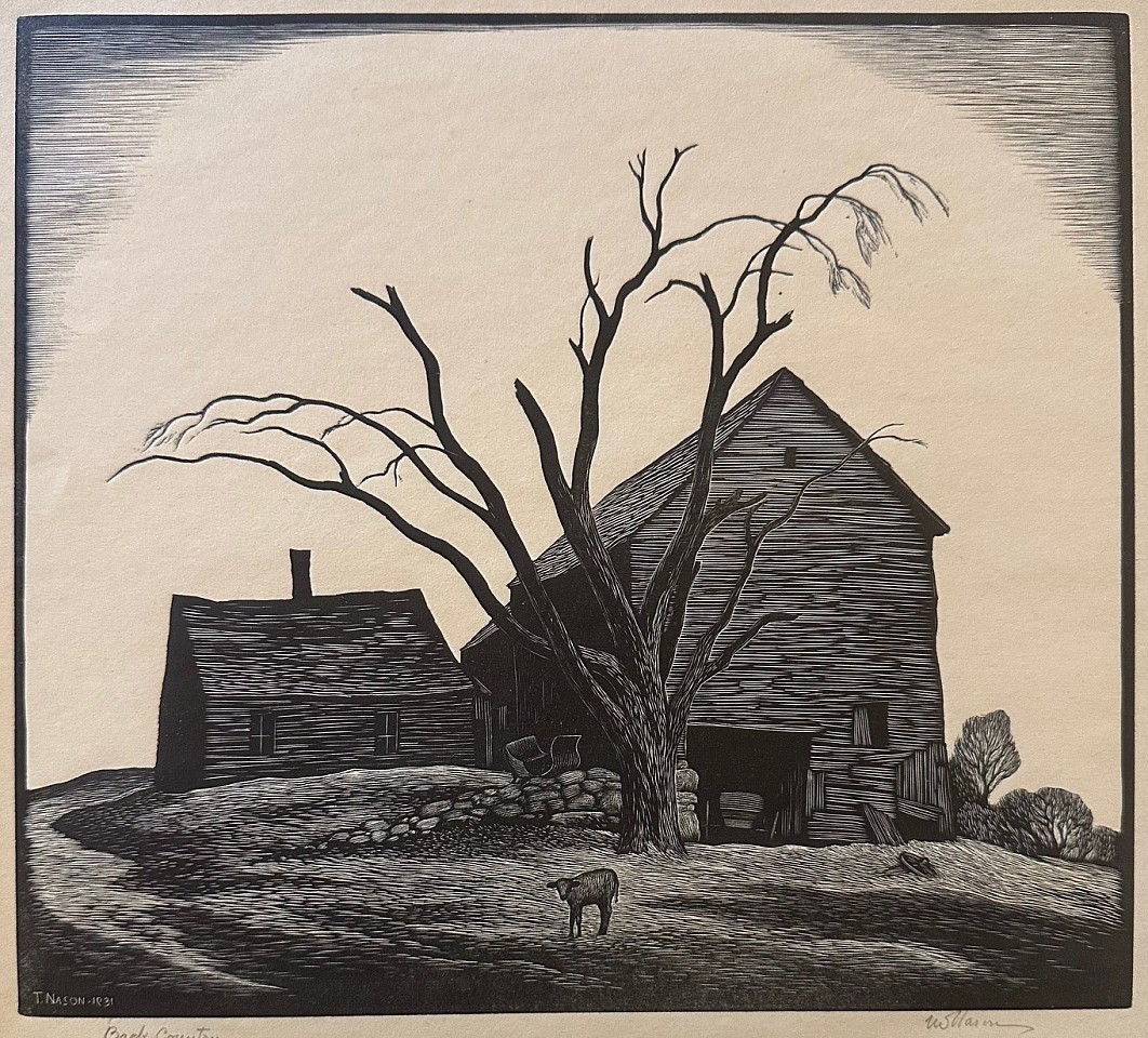 Thomas Willoughby Nason, Back Country, 1931
wood engraving, 8 1/4"" x 9""
JCA 6776.04
$1,500