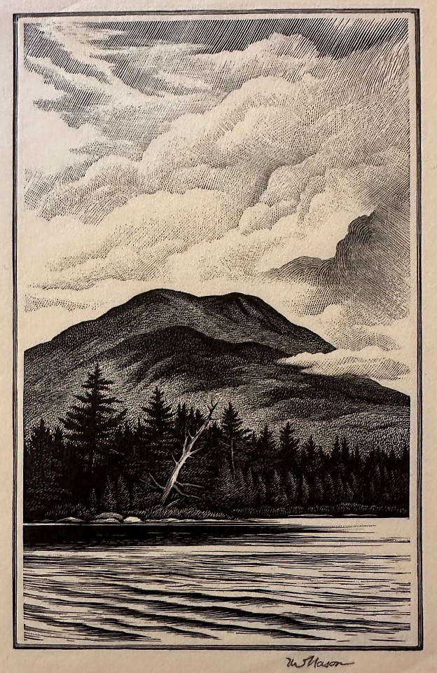 Thomas Willoughby Nason, Mount Katahdin, 1950
wood engraving, 6 1/8"" x 3 15/16""
JCA 6778
$1,200