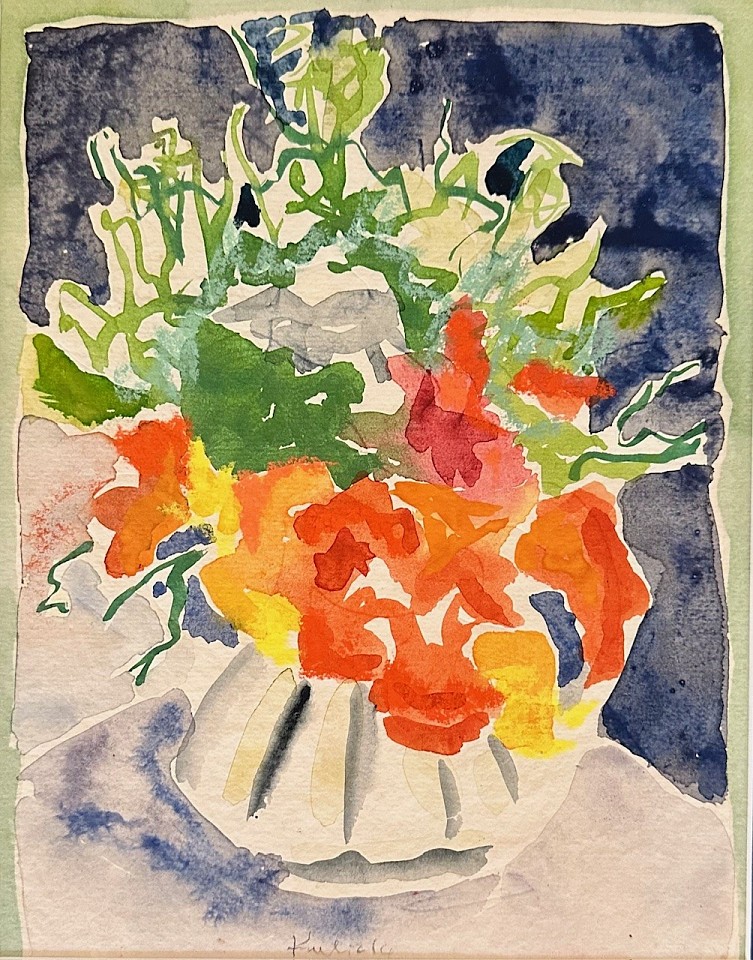 Robert M. Kulicke, Flowers in a Vase
watercolor on paper, 9 1/2"" x 7 1/2""
JCA 6818
$2,200