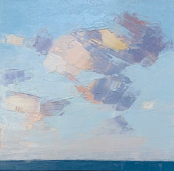 Judy Friday - Bruised Sunset Clouds, Connecticut River