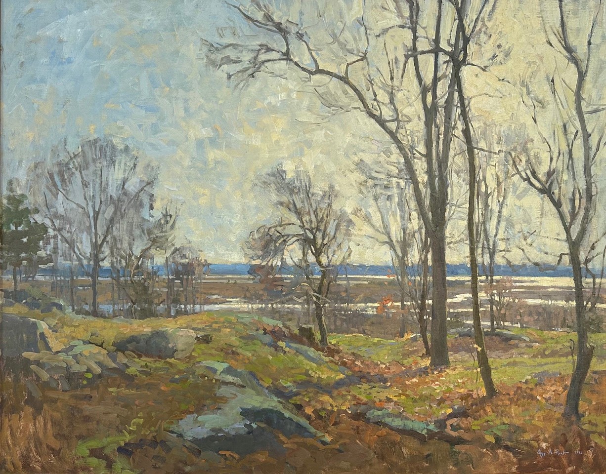 Peggy N. Root, Lord's Cove, Lyme
oil on canvas, 40"" x 50""
JCA 6897
$12,000