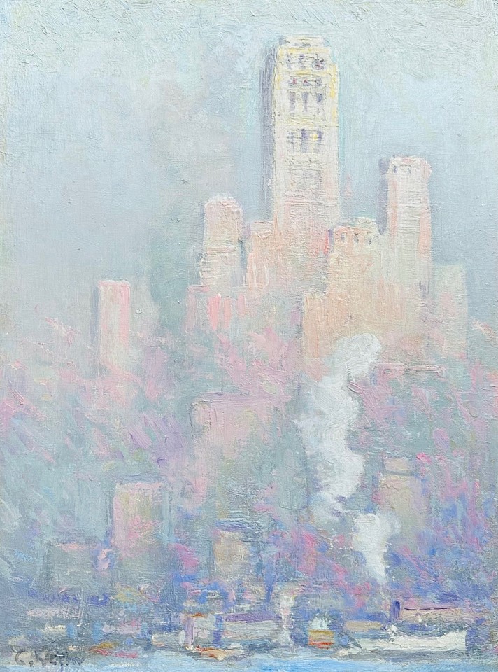 Charles Vezin, City Mists
oil on board, 16"" x 12""
JCAC 6908
$12,500