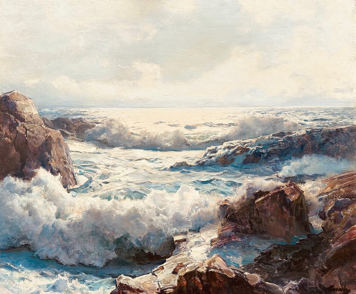 Frederick Judd Waugh, Ingress of the Tides
oil on masonite, 30"" x 36""
JCAC 6892
$18,000