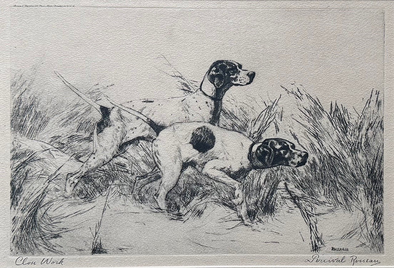 Percival Leonard Rosseau, Close Work
etching on paper, 7 1/4"" x 11 1/4""
JCA 6811
$950