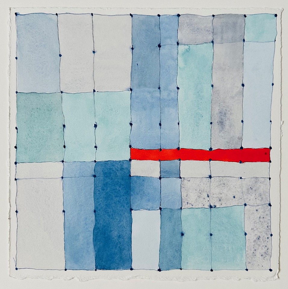 Pat Smith, Red Line
watercolor and ink on paper, 11 1/2"" x 11 1/2""
PS 0824.11
$1,250