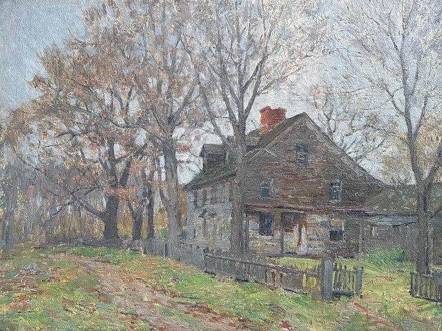 Clark Greenwood Voorhees, Farmhouse in Old Lyme
oil on board, 18"" x 24""
HFACV 1024.03
$18,000