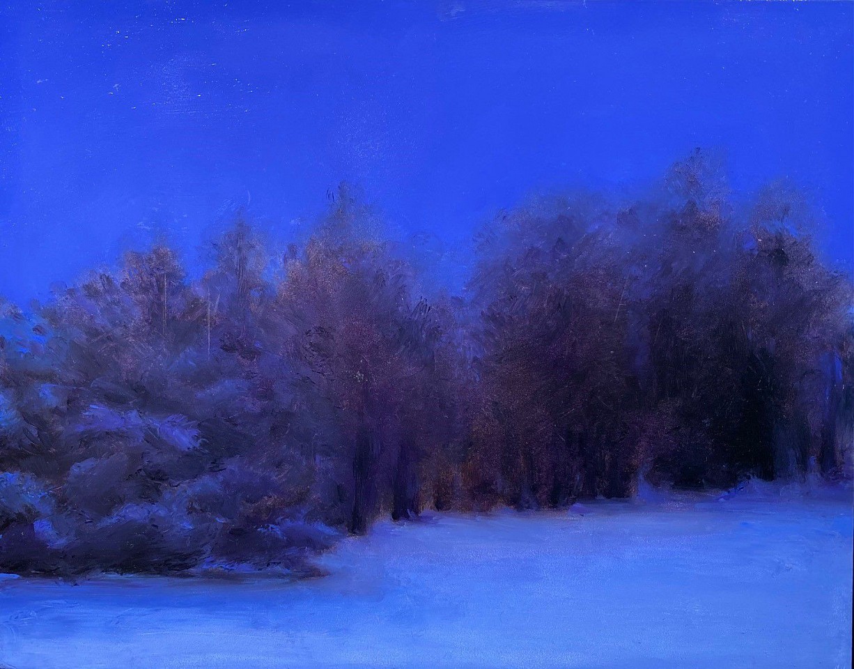 Barbara Kacicek, Evening Snow
oil on board, 11"" x 14""
JCA 5939
$3,000