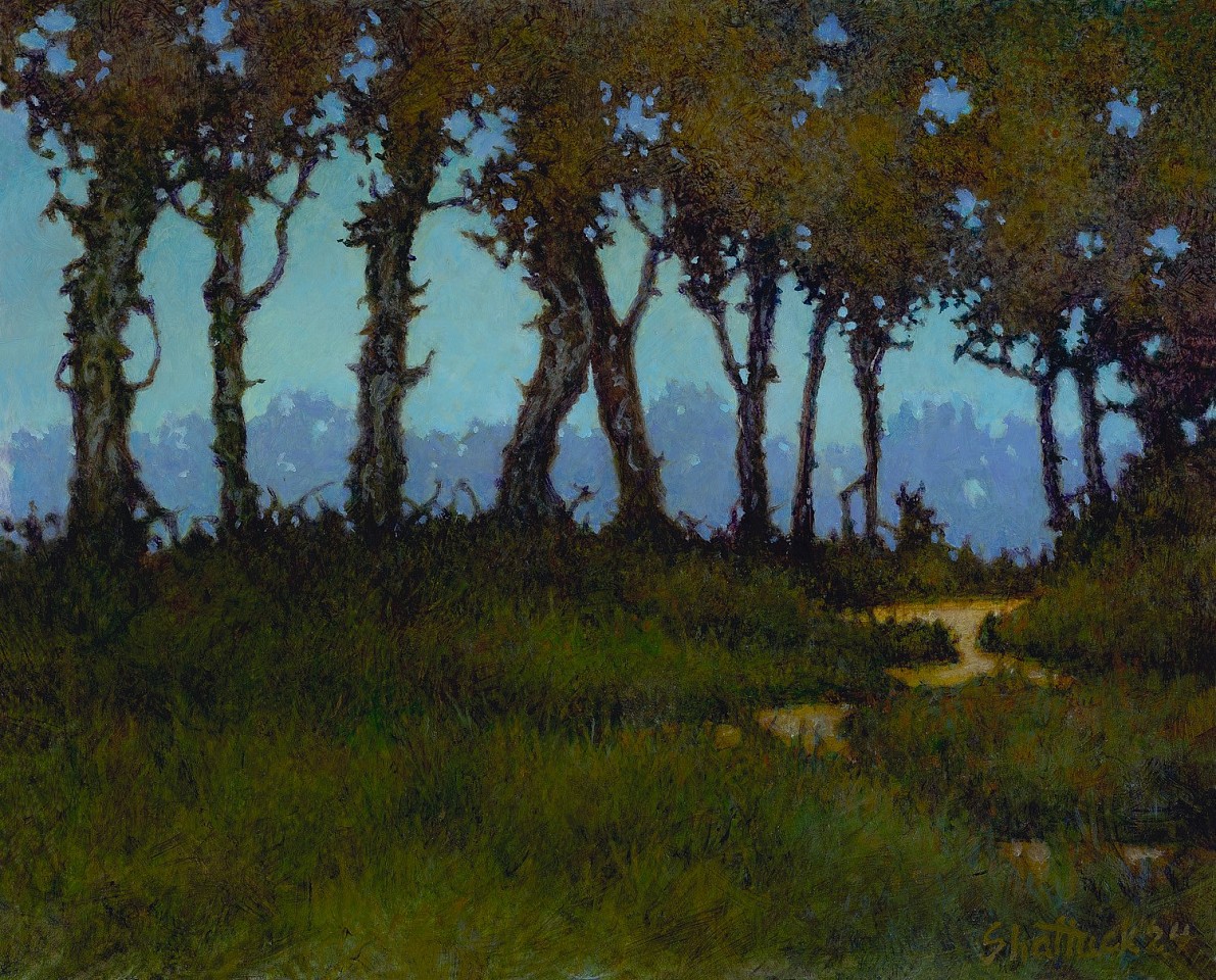 Wiliam Shattuck, Marsh and Trees
oil on panel, 6 3/8"" x 8""
WS1124.07
$3,200