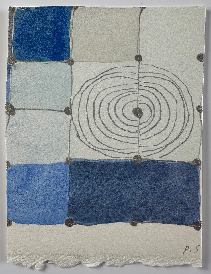 Pat Smith, Field Series 10
watercolor and silver ink on paper, 5"" x 3 1/2""
PS 1124.01
$500