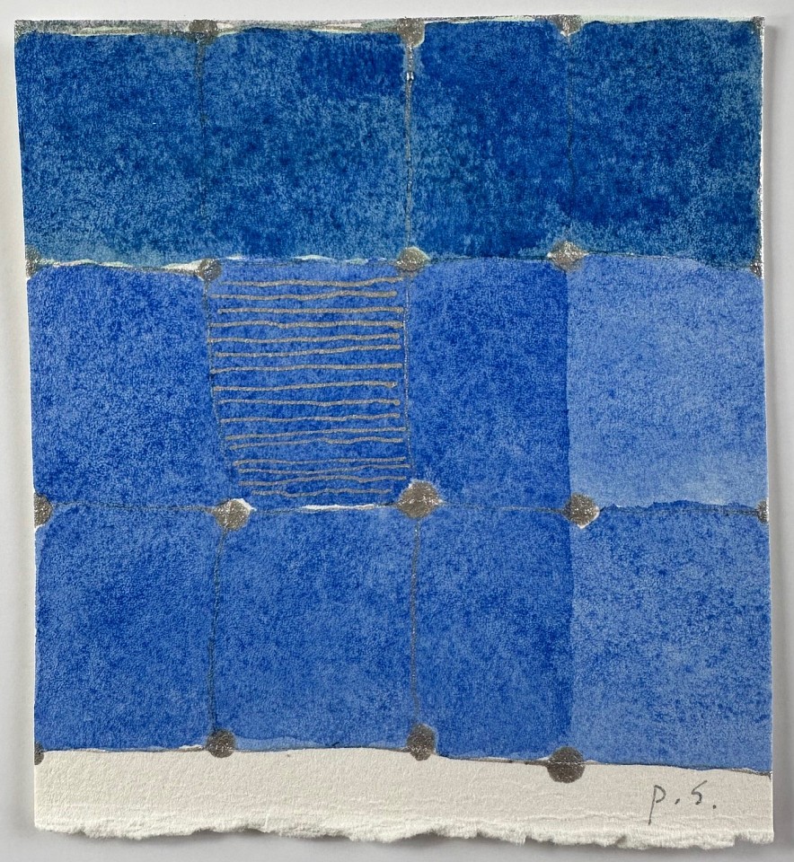 Pat Smith, Field Series 11
watercolor and silver ink on paper, 4 1/2"" x 3 3/4""
PS 1124.02
$500