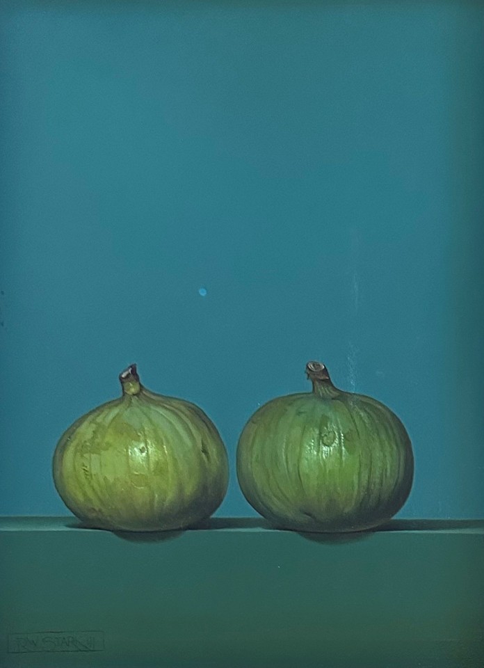 Robert Stark III, Two Little Green Figs
oil on board, 8"" x 6""
JWC 1124.40
$3,500