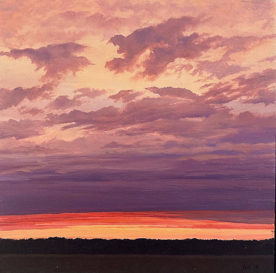 Tom Yost, Four Sunsets II
oil on board, 8"" x 8""
JWC 1124.03
$3,500