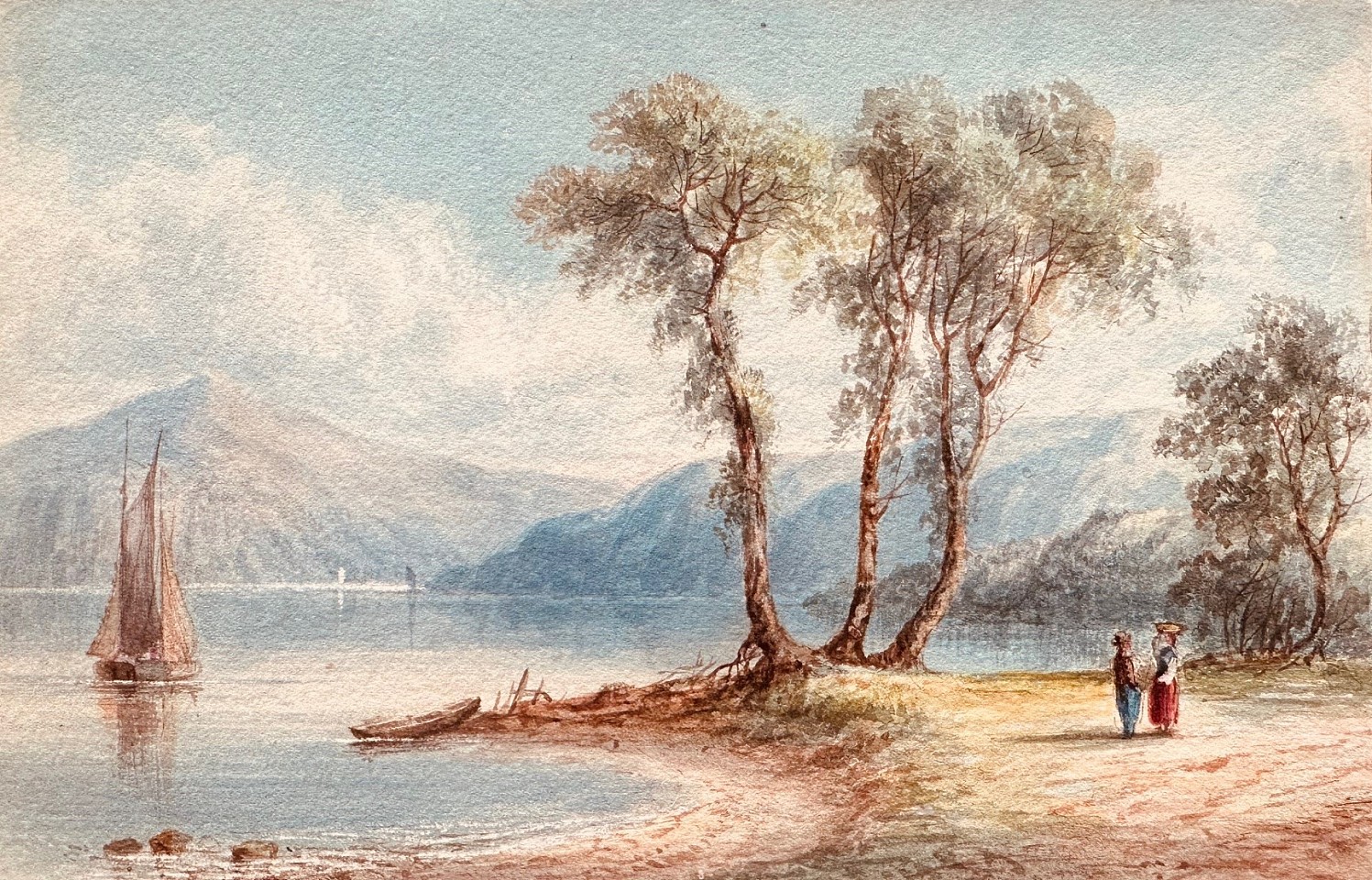 George Edward Candee, Lake George
watercolor on paper, 6"" x 9 1/2""
JCA 6919.01
$1,200