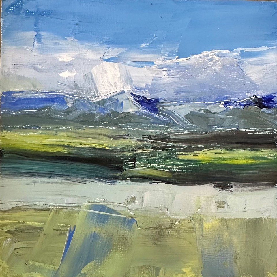 Helen Cantrell, Wind River Range
oil on board, 6"" x 6""
HC 1124.01
$350