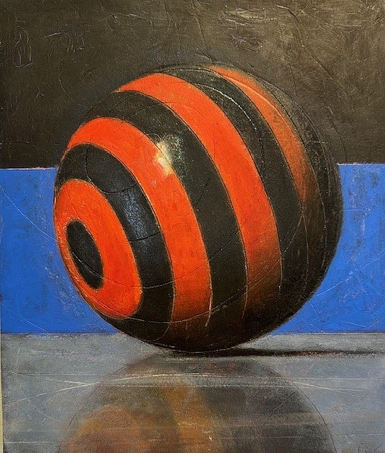 John Gibson, Blue-Red
oil on panel, 11"" x 9""
JCA 3886
$3,000