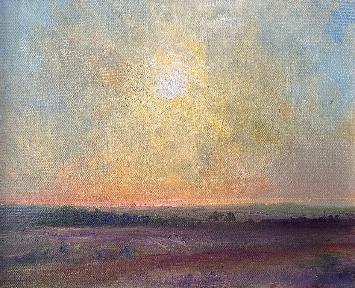 Greg Gustafson, Hazy Hot & Humid
oil on canvas, 8"" x 10""
GG 1124.05
$950