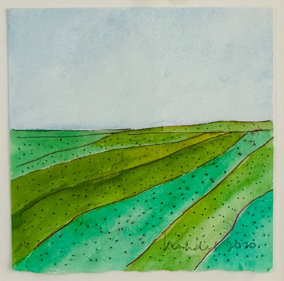 Elizabeth Enders, French Fields V
watercolor, 5"" x 5""
EE 1124.03
$750