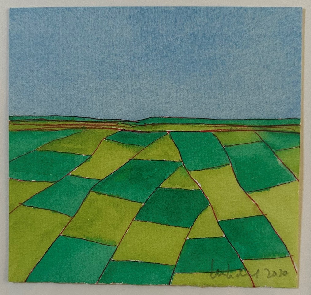 Elizabeth Enders, French Fields III
watercolor, 5"" x 5""
EE 1124.02
$750