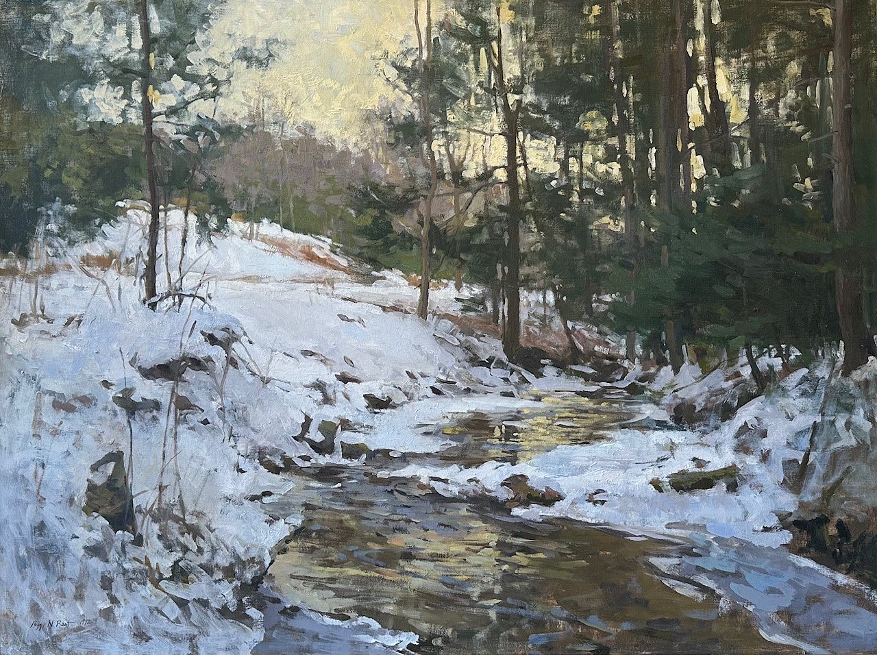 Peggy N. Root, Winter Afternoon
oil on canvas, 30"" x 40""
BC0225.01
$4,500