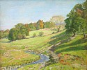 Helen Savier DuMond, Stream by the Hillside
oil on canvas