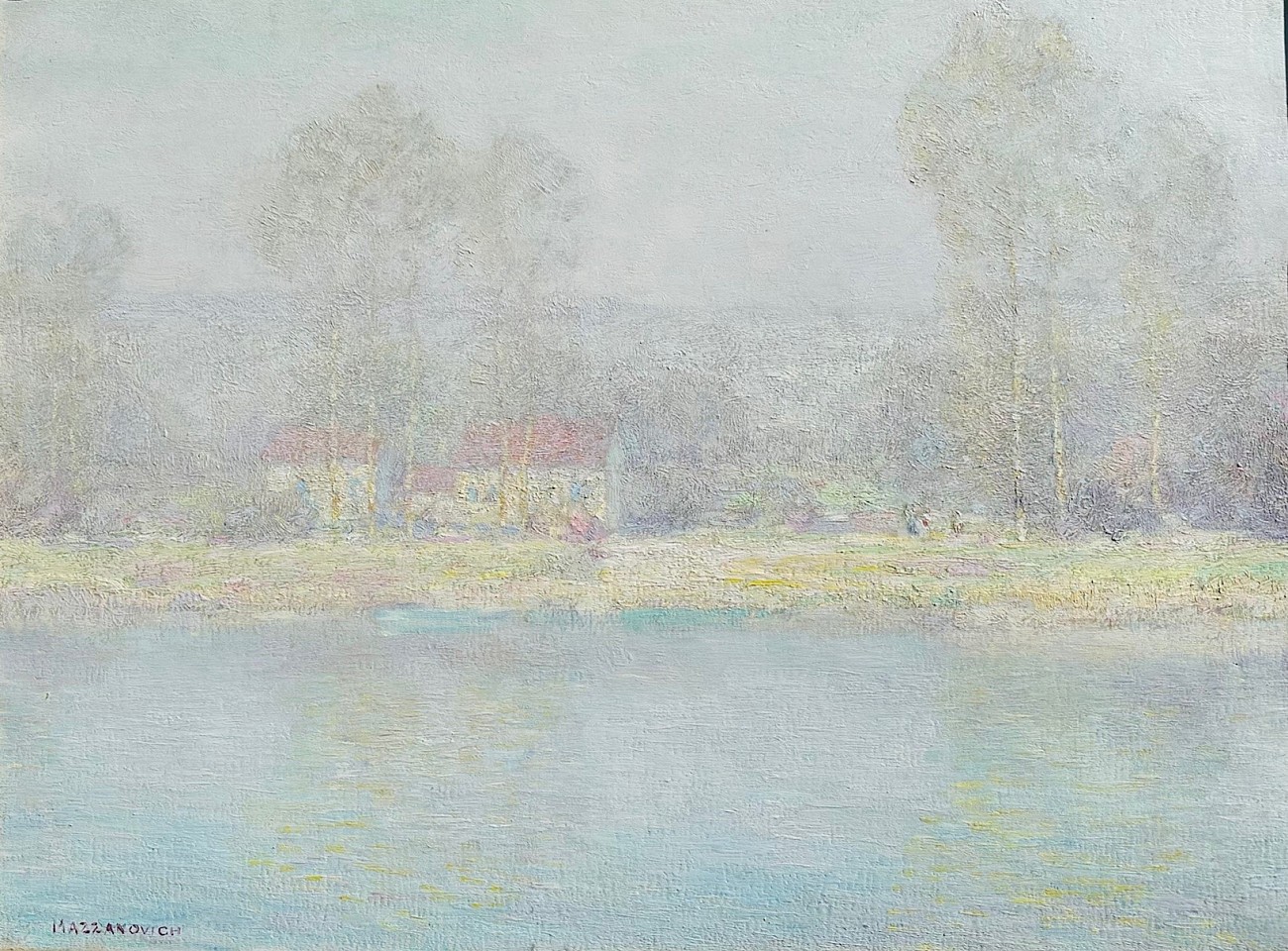 Lawrence Mazzanovich, River Mists
oil on canvas, 21 1/2"" x 29""
JCAC 6943
$15,000