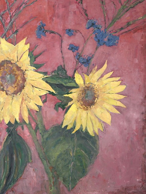 Brian Keith Stephens, Sunflowers on Wednesday, 2025
oil and wax on cotton, 32"" x 24"" x 1.5""
BKS 0625.18
$8,000