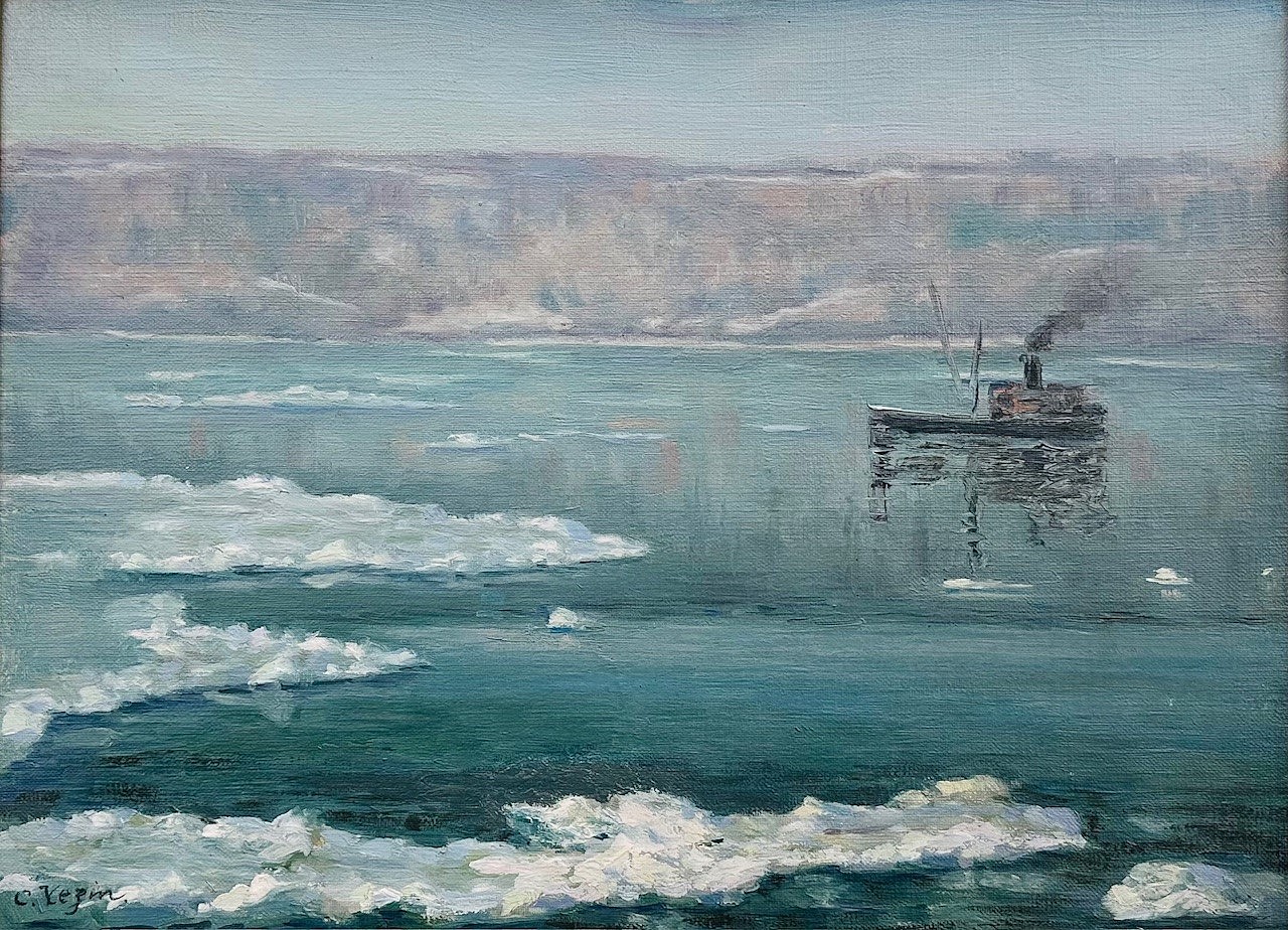 Charles Vezin, On The Hudson
oil on canvas, 12"" x 16""
DV 0225
$4,500