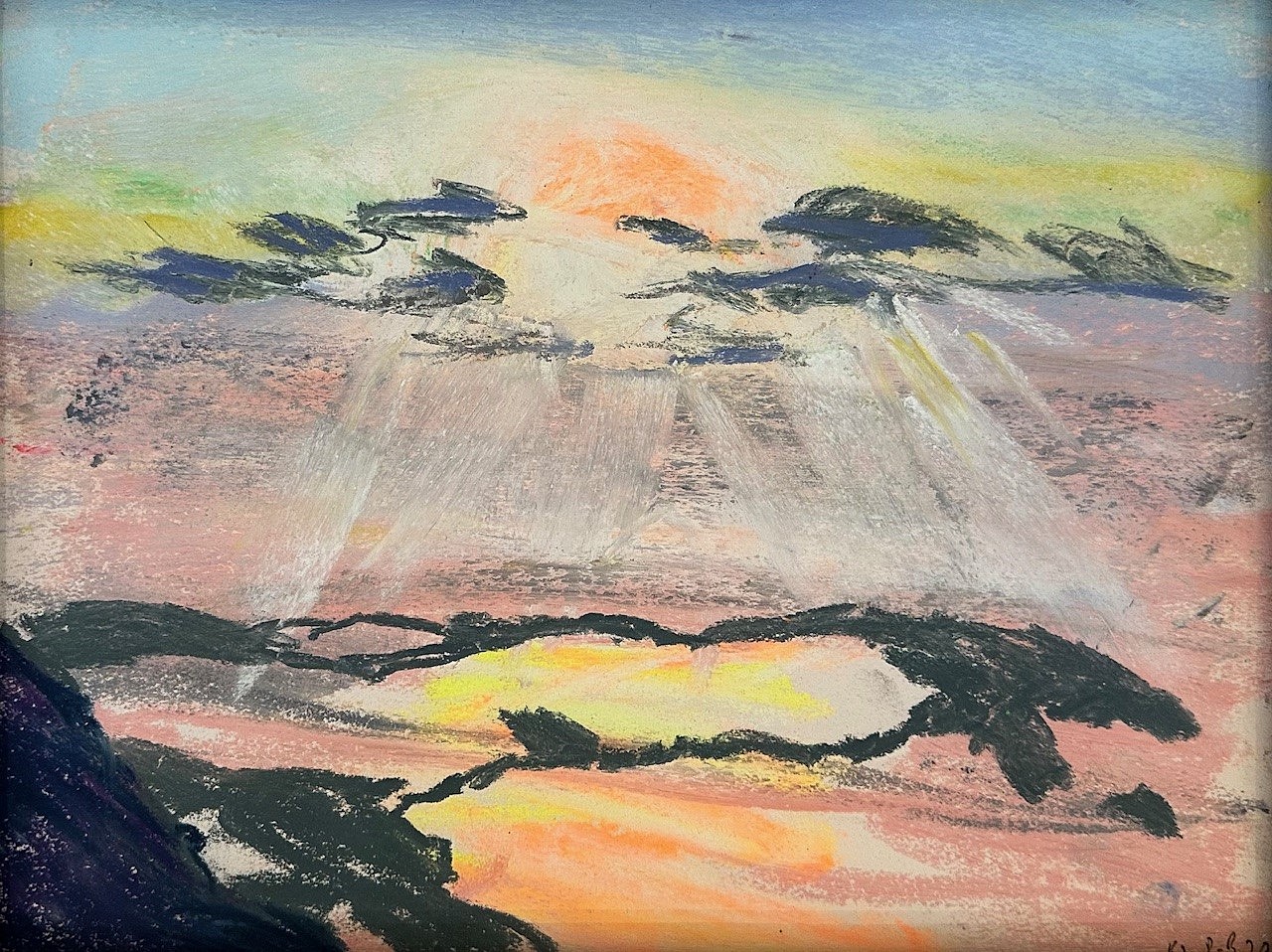 Christian Brechneff, Sunset, St. Martin, Pic Paradise
pastel on board, 10"" x 13""
CB 1125.01
$1,800