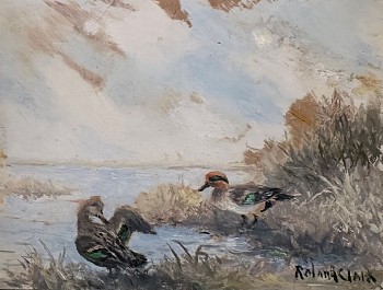 Roland Clark -&nbsp;Green Winged Teals