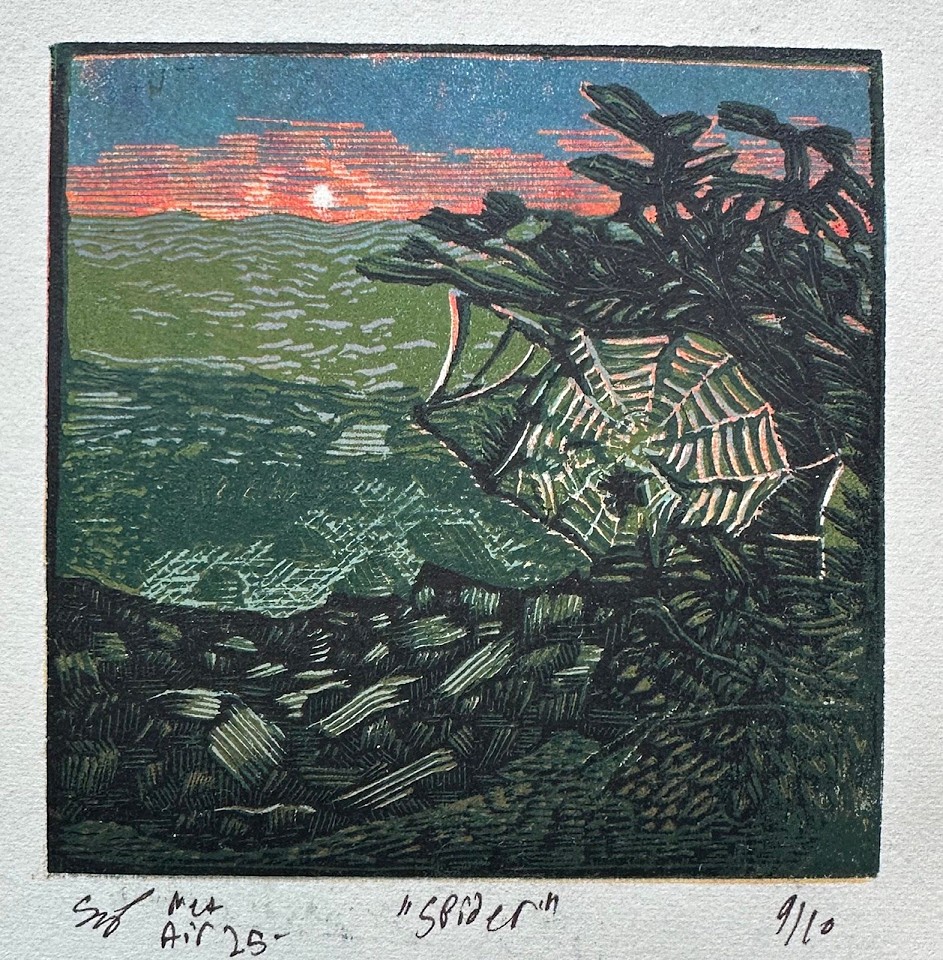 Samuel Swap, Spider
woodblock print, 3"" x 3""
SSW 1125.05
$400