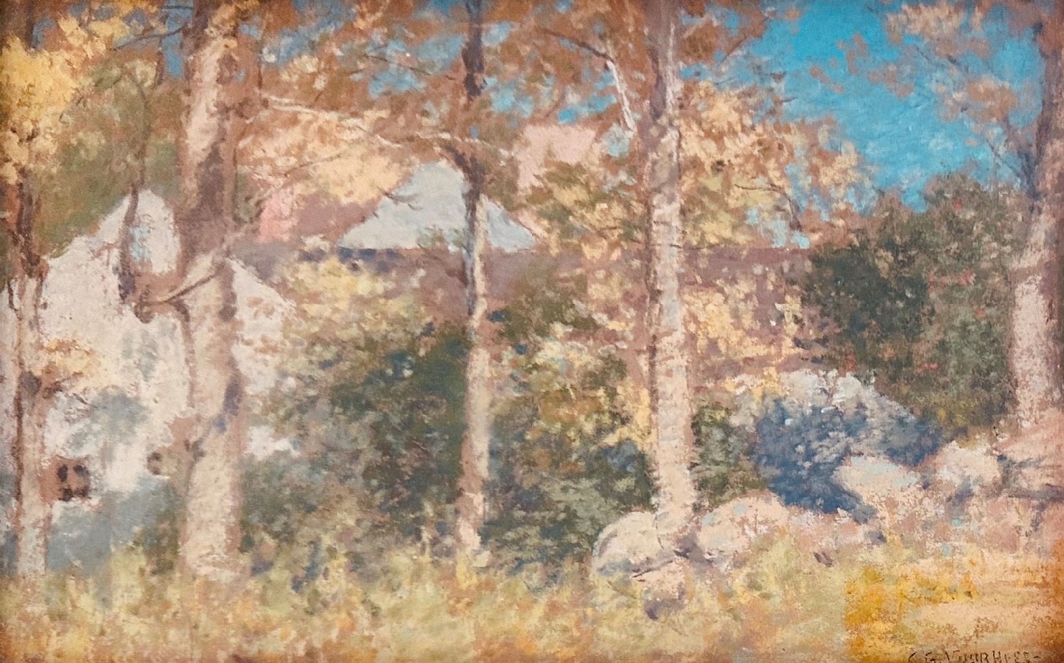 Clark Greenwood Voorhees, Autumn
pastel on board, 6 1/2"" x 10 1/2""
JCAC 6962
$2,500