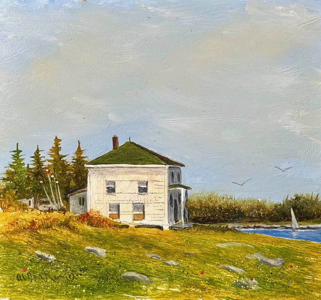 Al Barker, Fisherman's House
oil on panel, 5 3/4"" x 6""
AB1025.01
$475