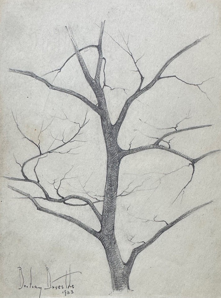 Bertram G. Bruestle, Tree Study I & II
pencil, 6"" x 4 1/2""
JCA 6974.01
$600