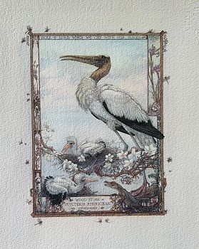 Heidi Holder -&nbsp;Wood Stork, 2004