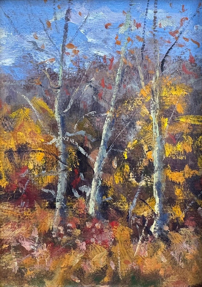 Willard Lustenader, Messerschmidt Pond 2
oil on board, 7"" x 5""
BL 1125.02
$650