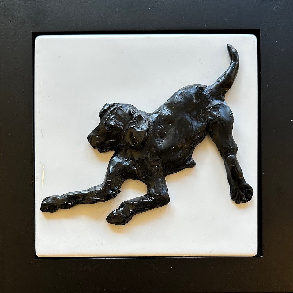 Paula Perlini, Playful Pup
clay and porcelain, 6"" x 6""
PP1125.04
$300