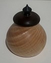 Michael Theise, Lidded Vessel VII
Beech, Walnut, and Ebony