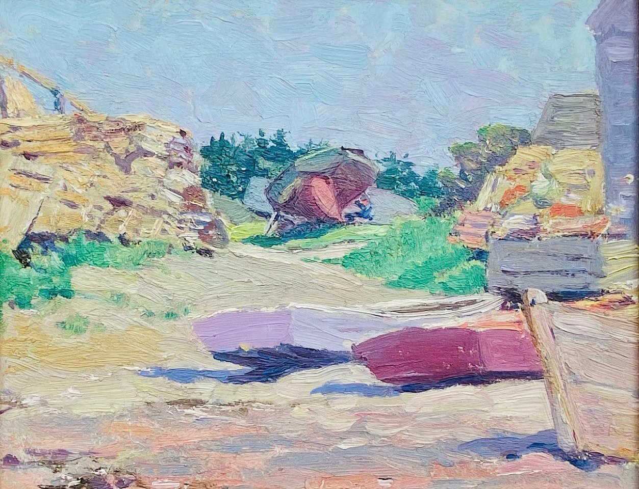 Charles Henry Ebert, Off Season, Monhegan
oil on panel, 7 1/2"" x 9 1/2""
JCAC 6578
$4,500