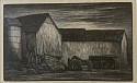 Thomas Willoughby Nason, End of the Day
1933, wood engraving