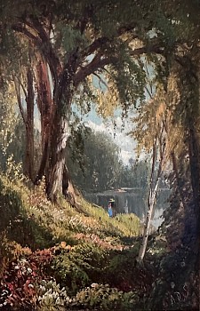 Aaron Draper Shattuck -&nbsp;Glimpse of the Lake