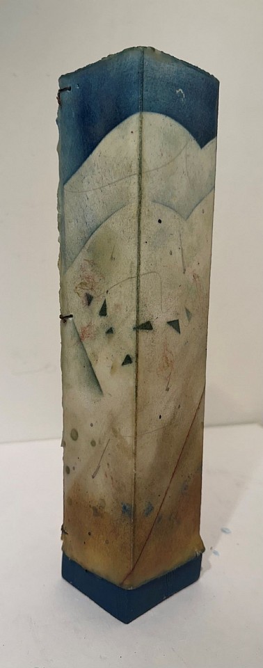 Corey Pressman, Lantern #10
paper, beeswax, resin, and pigment, 10 3/4"" x 2"" x 2""
CP1221.10
$500