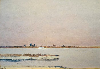 Lockwood de Forest -&nbsp;Sailboats on Calm Water