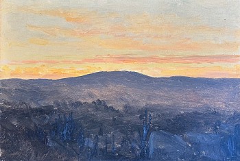 Lockwood de Forest -&nbsp;Sunset Over the Hills