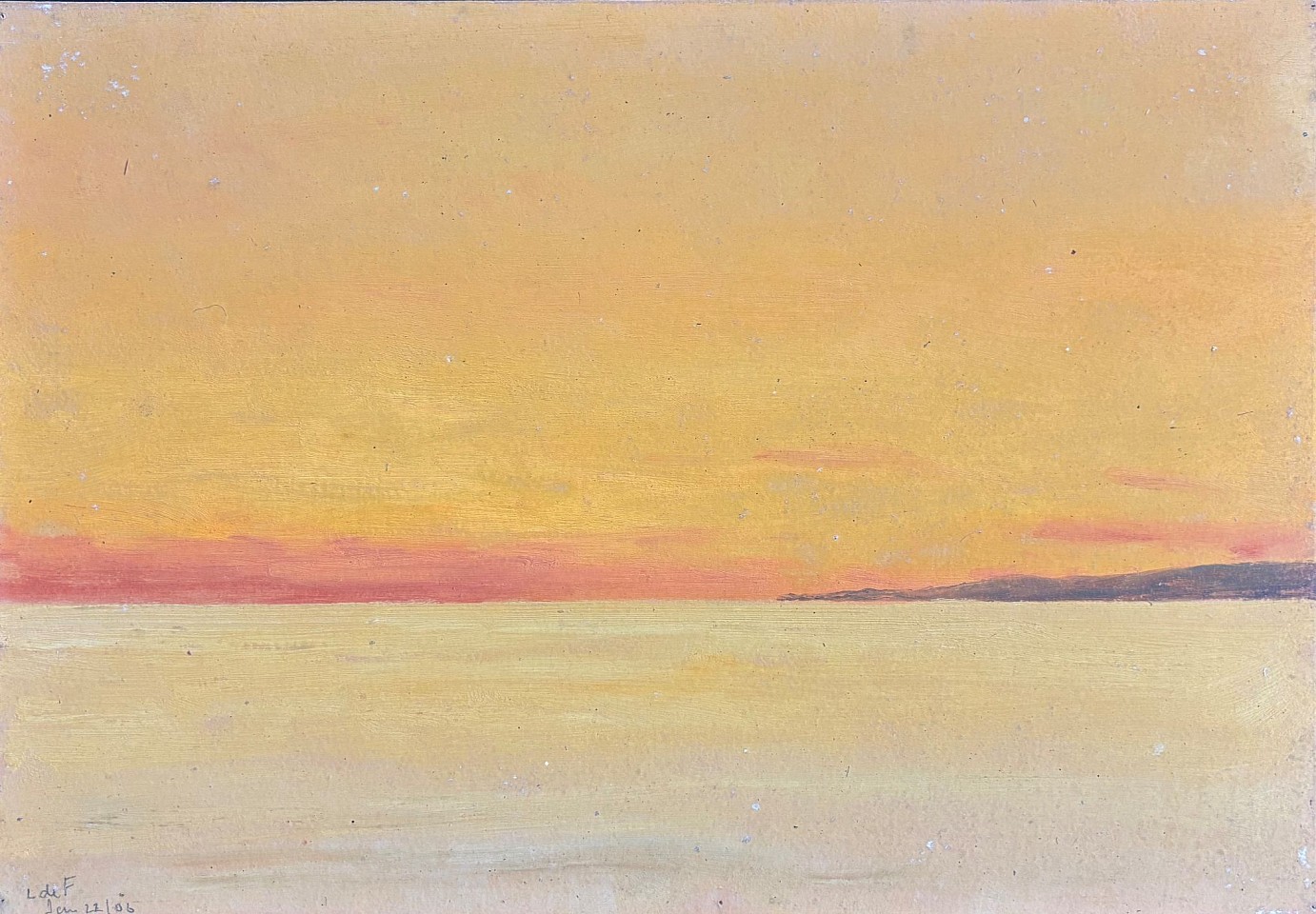 Lockwood de Forest, Glow
oil on paper, 9 1/2"" x 14""
MG 14
$7,500