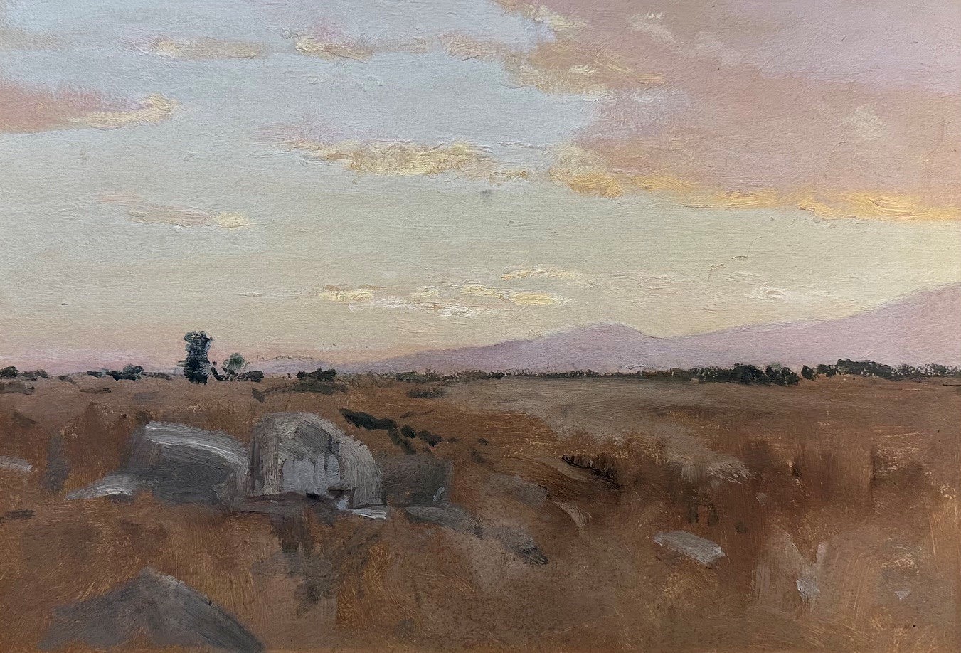 Lockwood de Forest, Over the Plains
oil on paper, 9 1/2"" x 14""
MG 17
$7,500