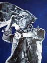 Jac Lahav, Back to the George
oil on canvas