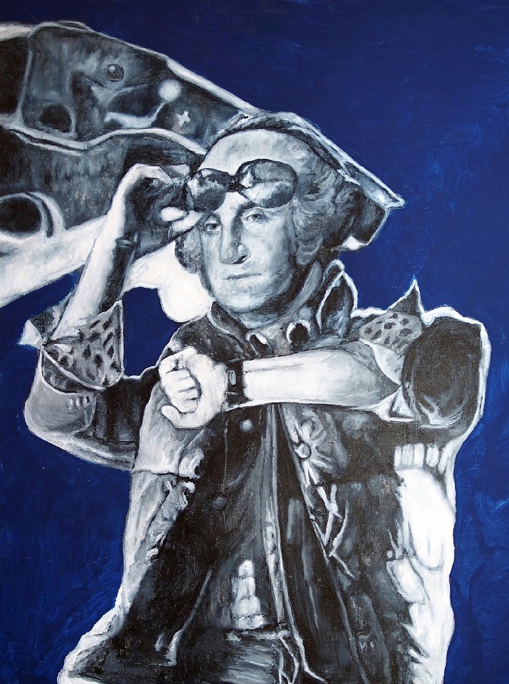 Jac Lahav, Back to the George
oil on canvas, 32"" x 24""
JL 0701.08
$8,000