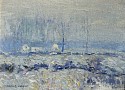 Bruce Crane, Frosty Morning
oil on board
