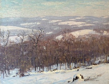 Everett Longley Warner -&nbsp;Winter View From on High