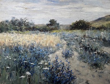 George Hitchcock -&nbsp;Field of Flowers